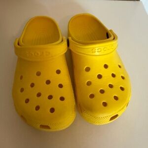 CROCS Kids Bright Yellow Sandals